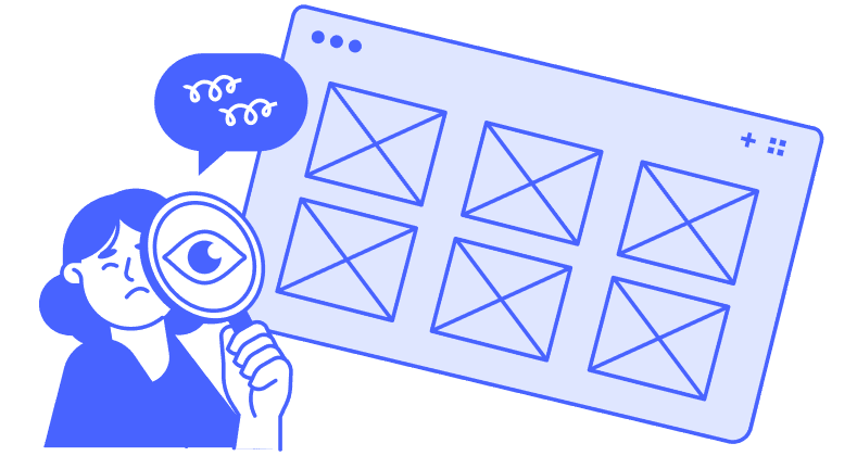 FAQしか入っていないため必要な情報が見つからないイメージ